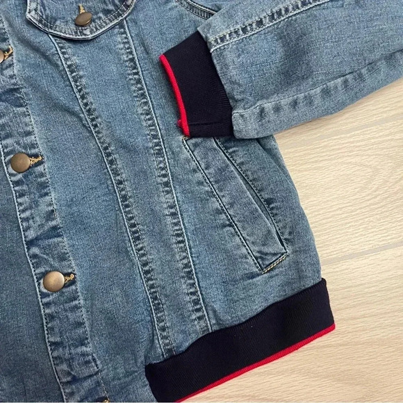 UnionBay Blue Jean Denim Y2K Fashion Jacket Juniors size Medium - Picture 6 of 11